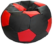 Мяч черно-красный